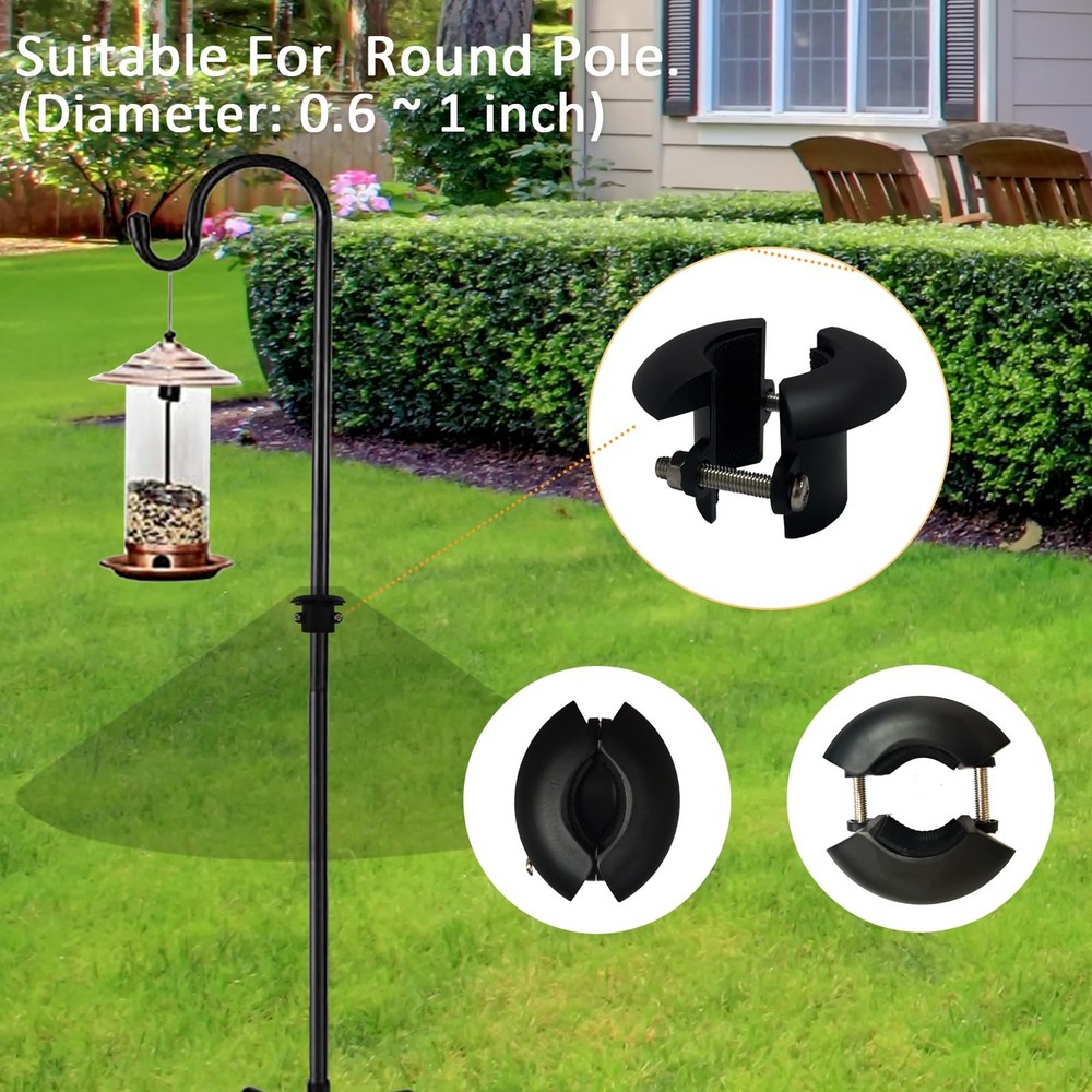 Metle Squirrel Baffle Buckle,Squirrel Baffle Accessory,Pole Mounted Buckle St...