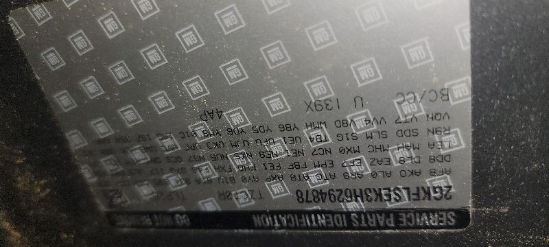 2017 GMC Terrain Key Fob Remote 3 Button