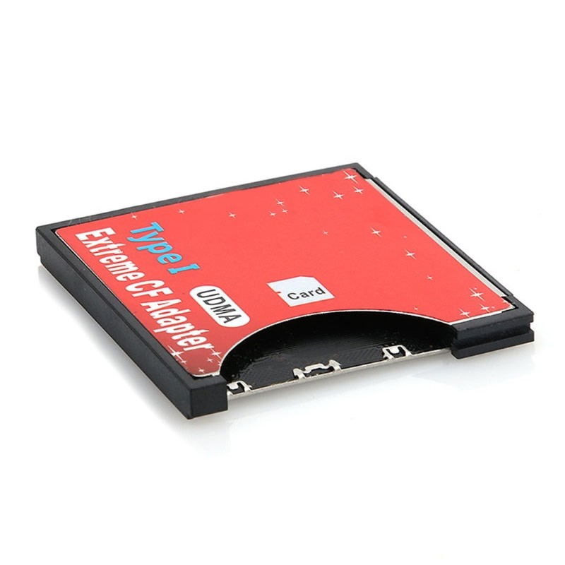High Quality Micro-SD XC to Compact Flash Type Memory Card Reader Converter