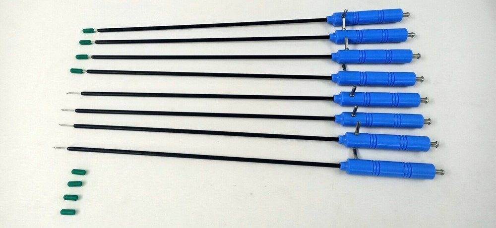 8pc Aspiration Needle 5mmx330mm Laparoscopic Endoscopy Best Instruments