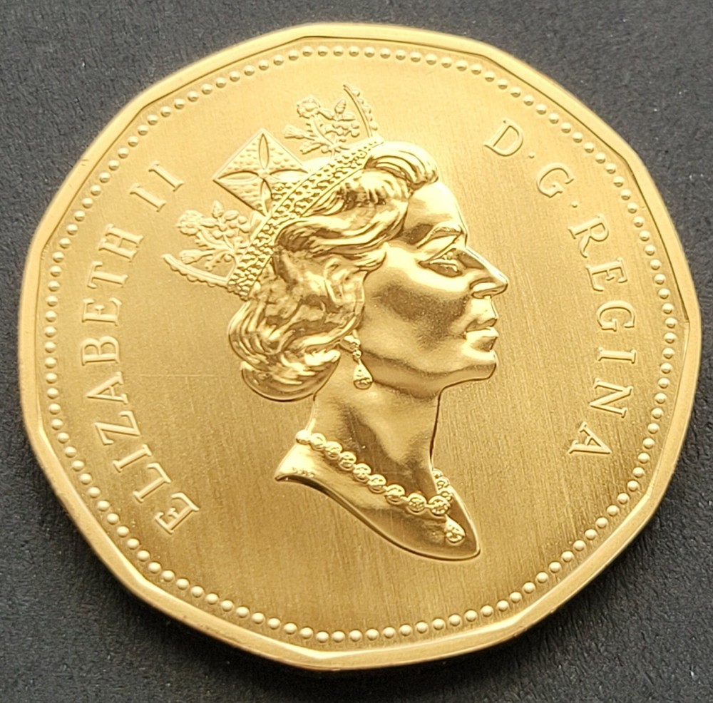 *** CANADA LOONIE 1996 *** SPECIMEN *** BETTER DATE ***