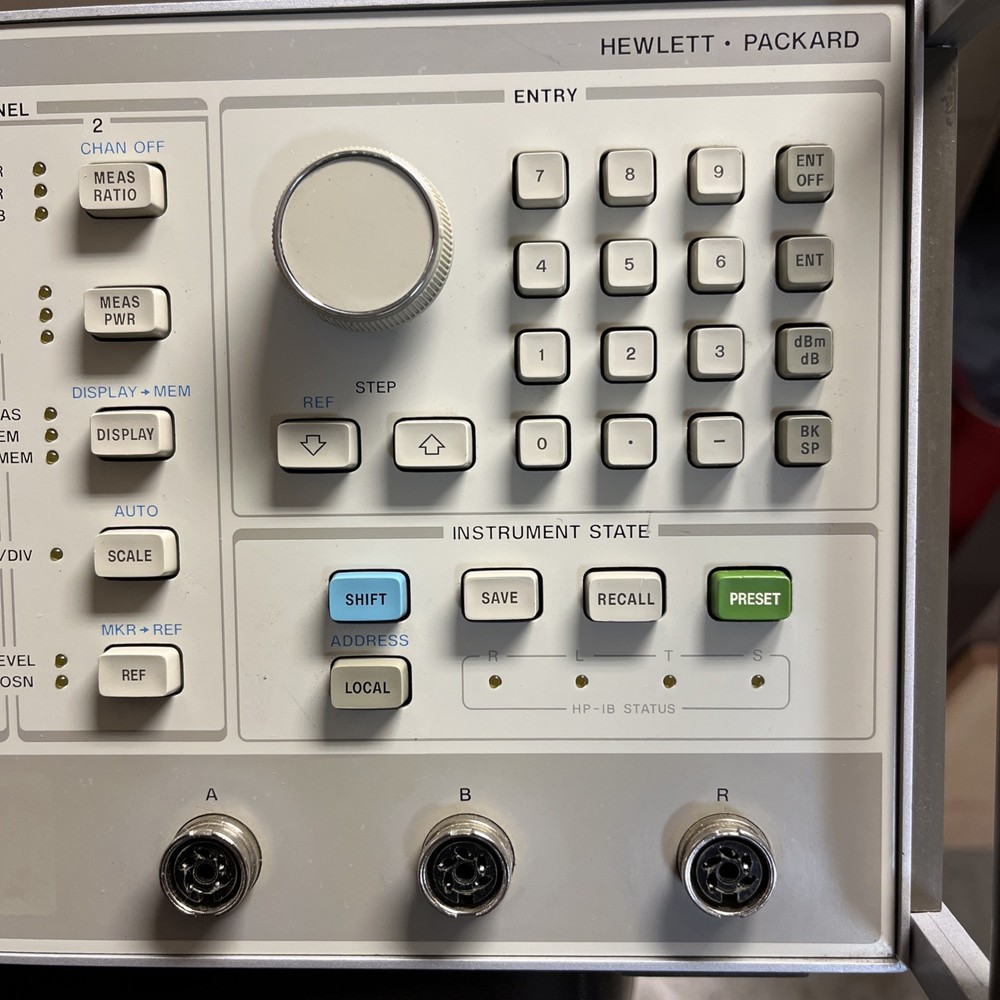 HP 8756A Scalar Network Analyzer, Bright Crt