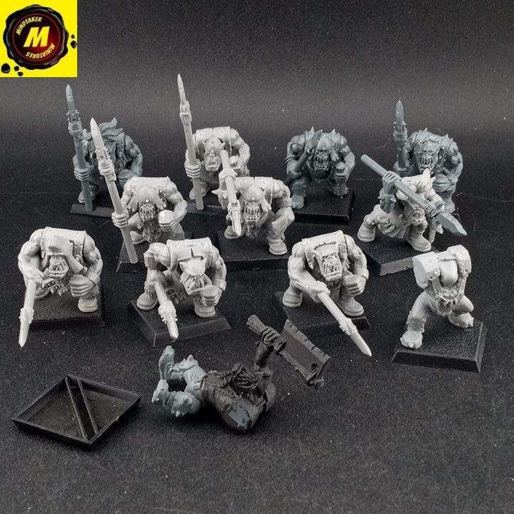 Orc Boyz Mob (x12) (Partial) - #163392 - Orcs
