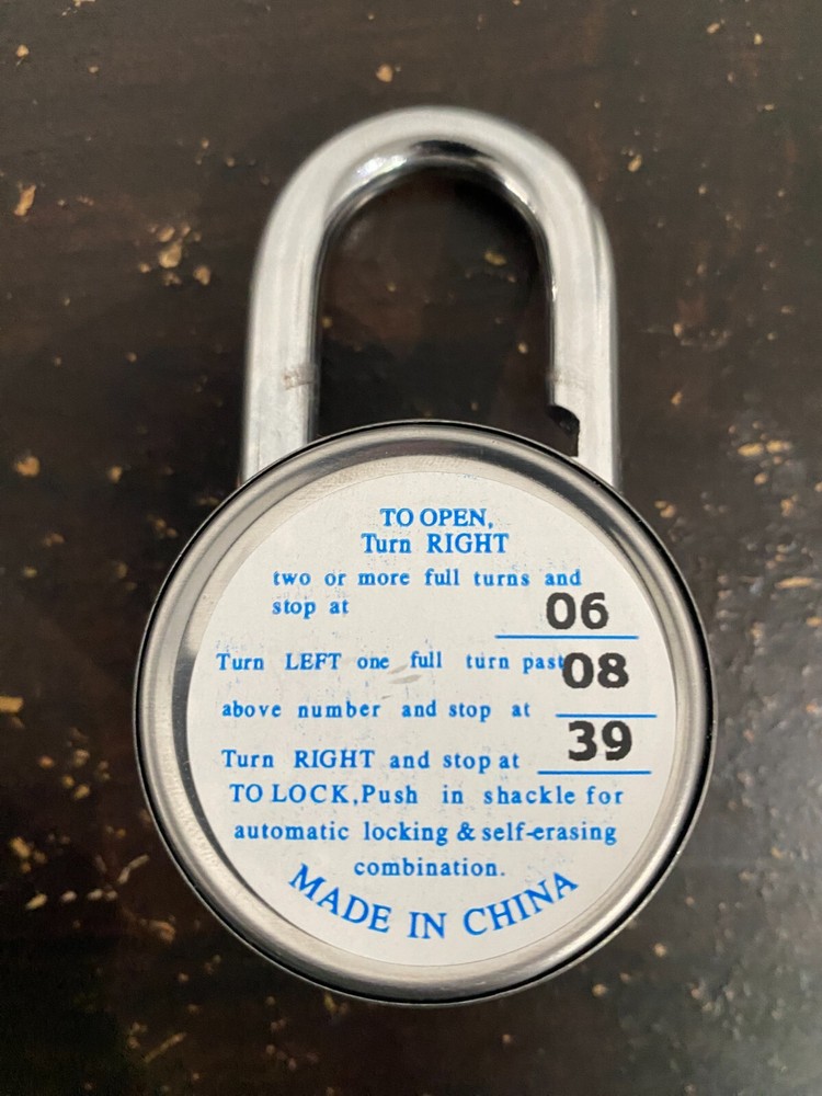 Fortress Combination Padlock