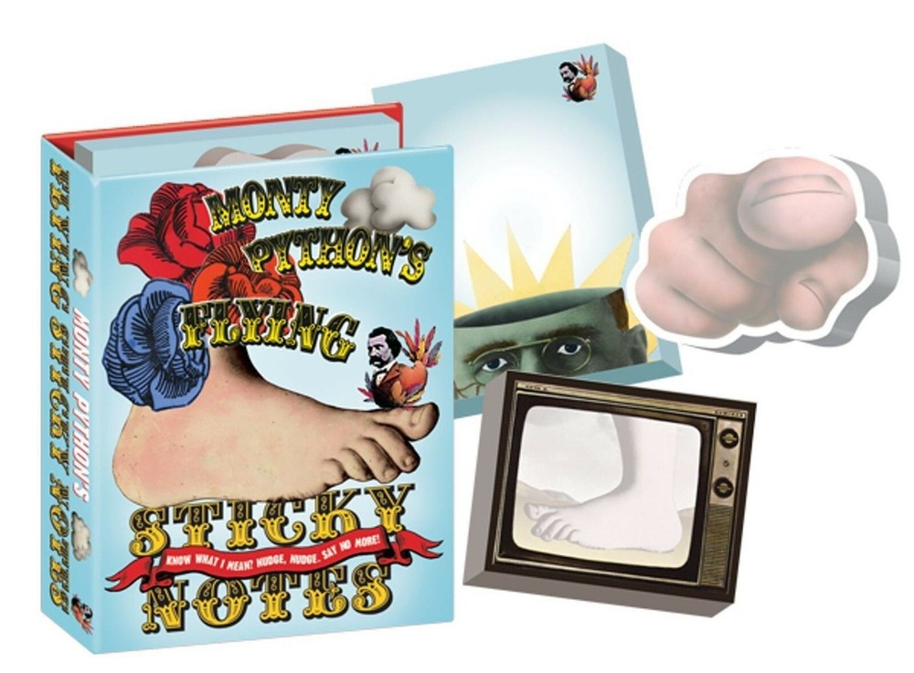 Sticky Notes MONTY PYTHON flying circus STICKY NOTES post-its GIFT SET new