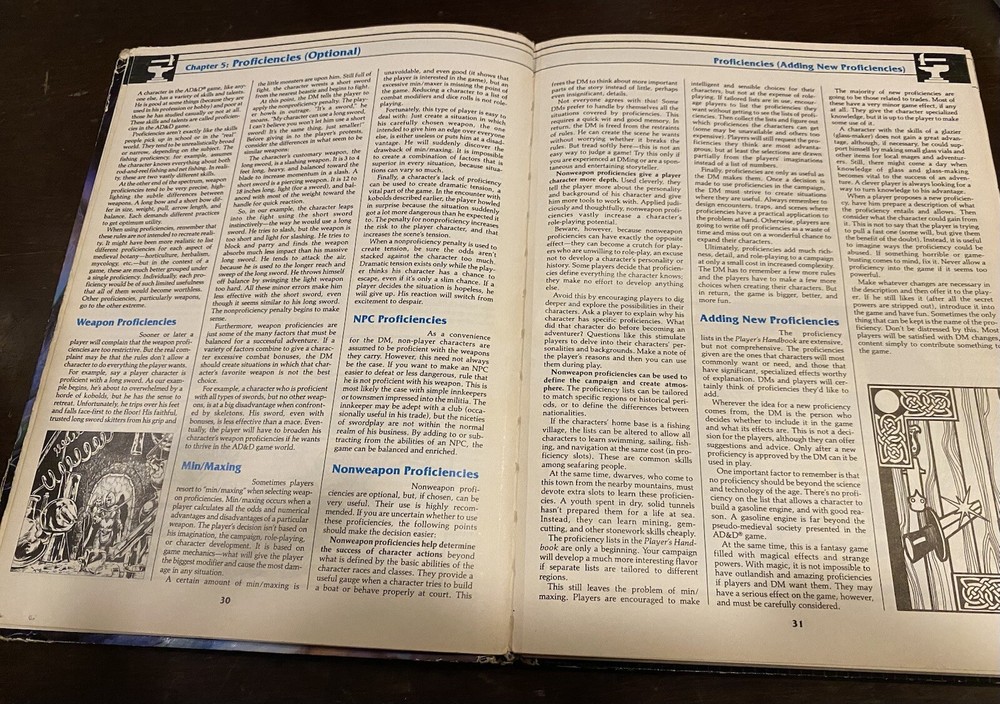 ADVANCED DUNGEONS & DRAGONS Dungeon Master’s Guide – 2nd Edition (1989)