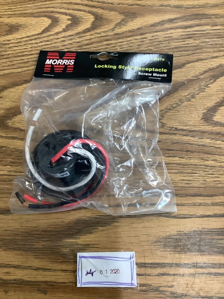 Morris 39070 Locking Style Receptacle Screw Mount