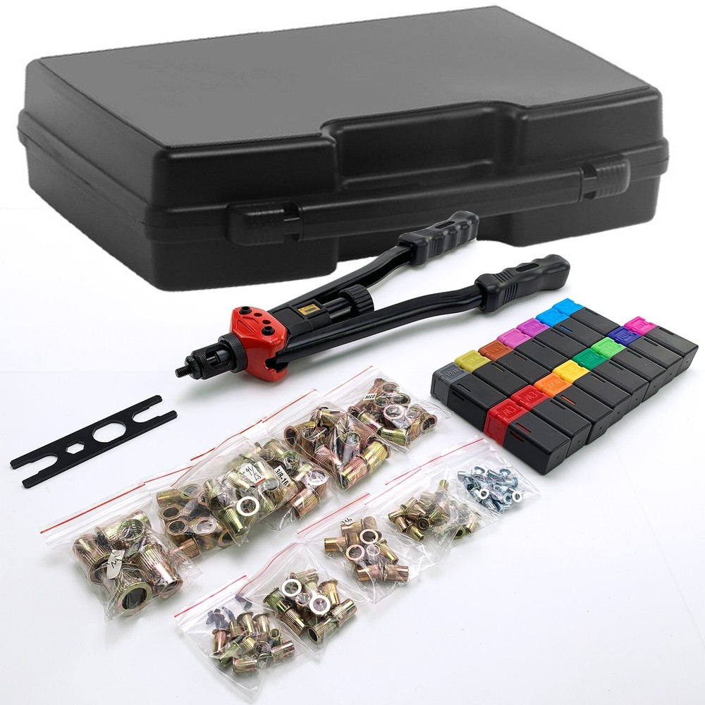 16" Rivet Gun Rivnut Thread Setting Tool Nut Setter NutSert Metric SAE Riveting