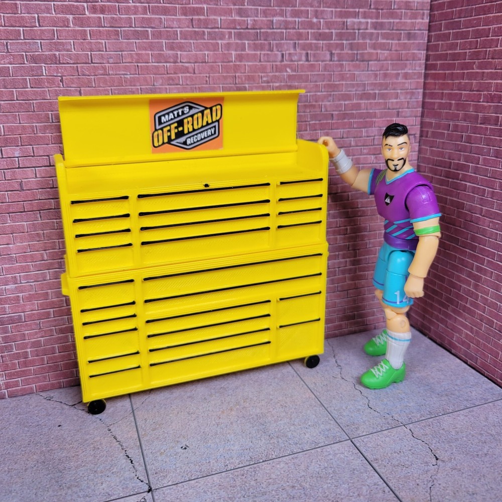 MORR Tool Box 1/18 Scale Garage Display Diorama Accessory