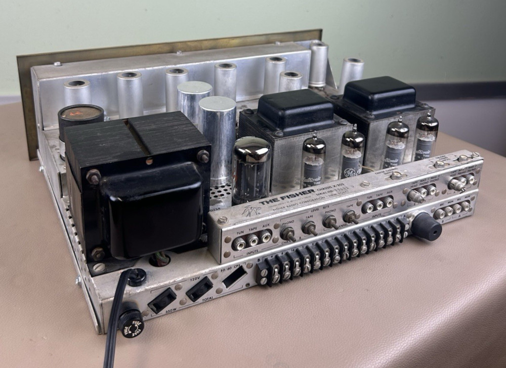 FISHER X-202 STEREO INTEGRATED AMPLIFIER NICE