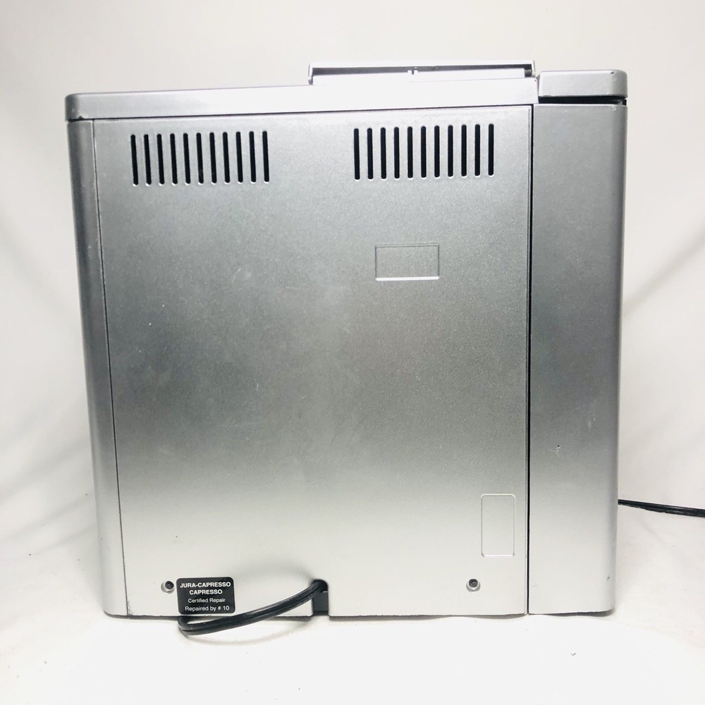 Jura Impressa S8 Silver One-Touch Espresso Machine Fully Automatic Coffee Maker
