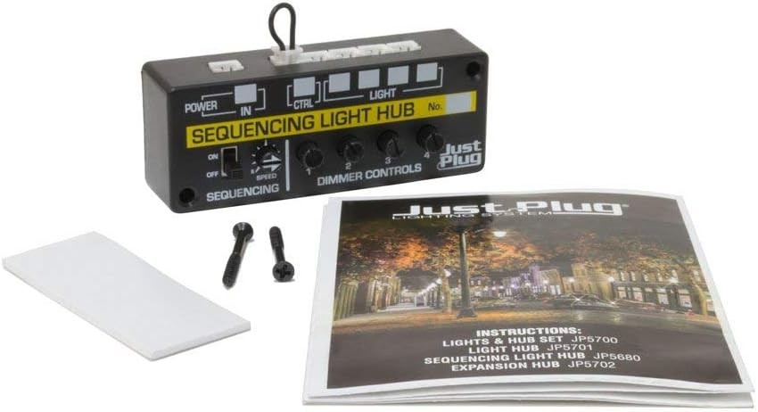 Woodland SCENICS SEQUENCING Light HUB for JUST PLUG Lighting System
