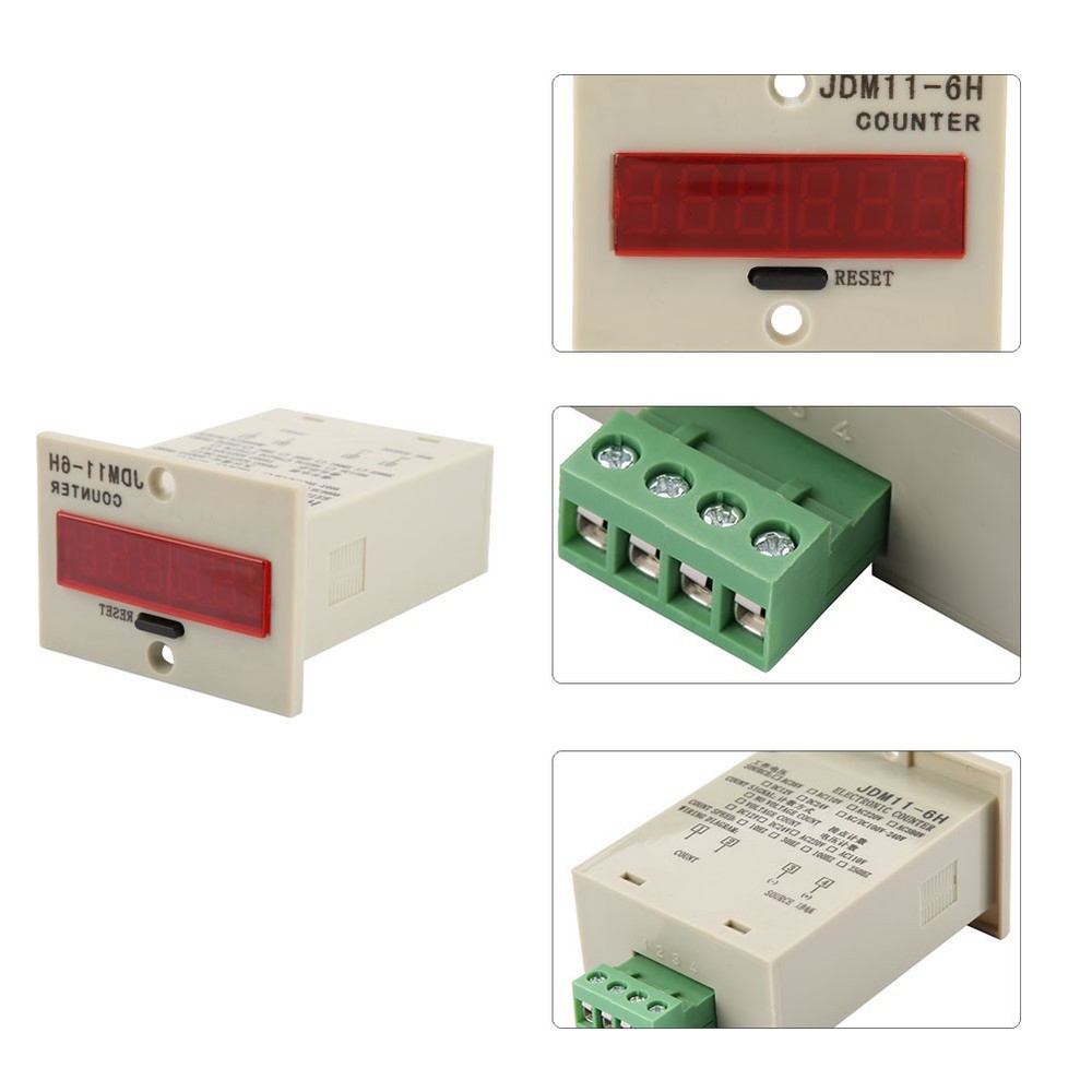 6 Digit Display Electronic Counter For Industrial Use Recommended