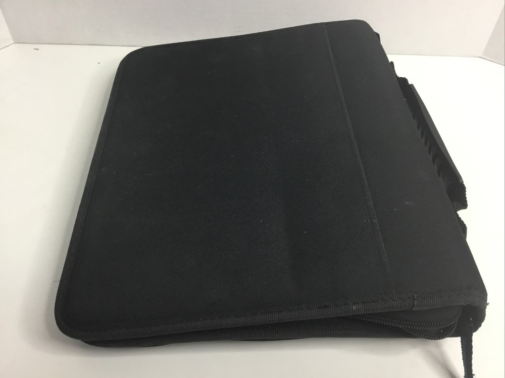 Tech Gear Mega Filled Binder Black Blue School With Date Planner