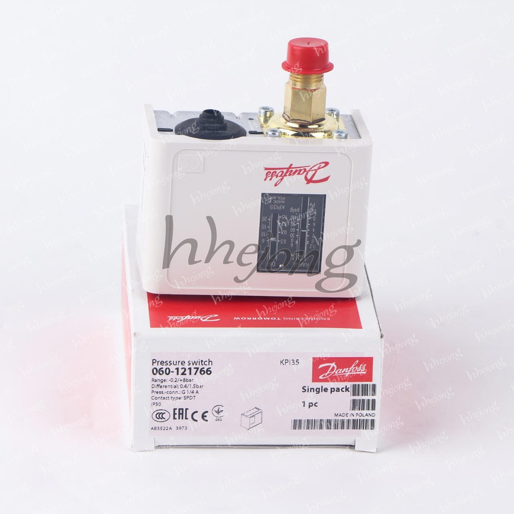 1PC New Danfoss 060-121766 KPI35 Pressure switch