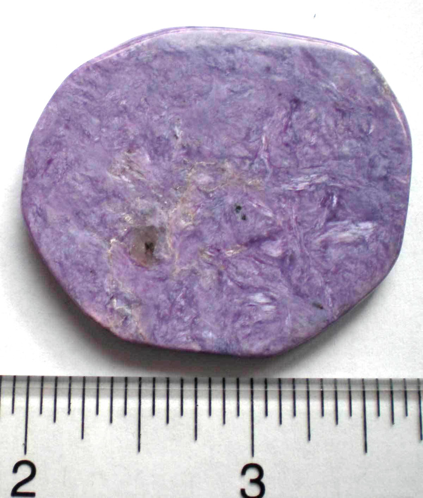 Charoite A Flat Palmstone  sc760a