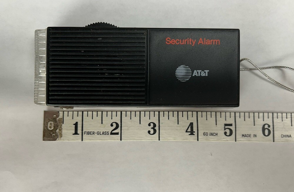 Vintage AT&T Personal Security Alarm Flashlight