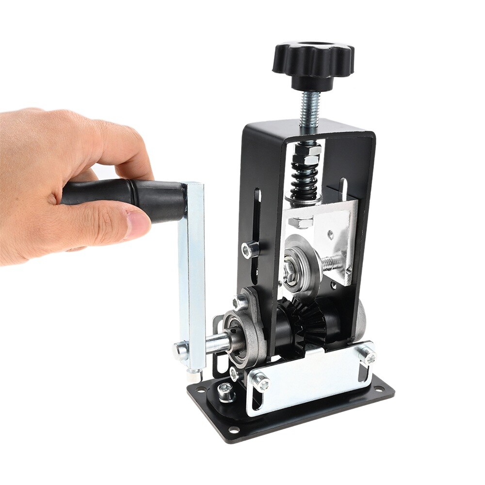 Wire Stripper Tool Machine for Hand Crank/Drill Powered Copper Scrap Recycling
