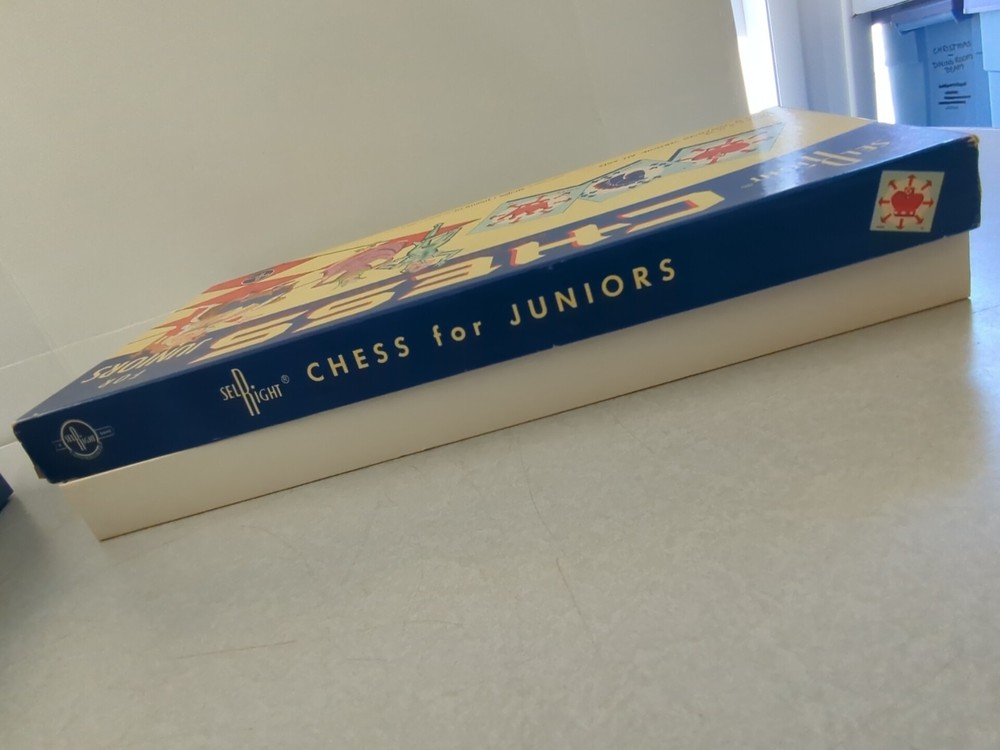 CHESS FOR JUNIORS Complete Unpunched 1963 Selchow & Righter