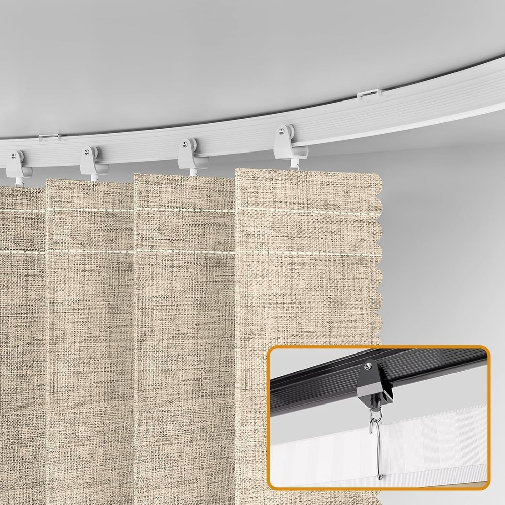 Accordion Folding Room Partition with Ceiling Track - Retractable