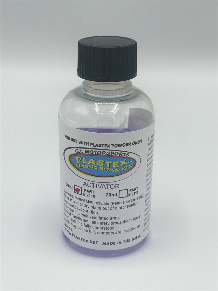 Plastex Plastic Repair Kits Activator Refill 50ml