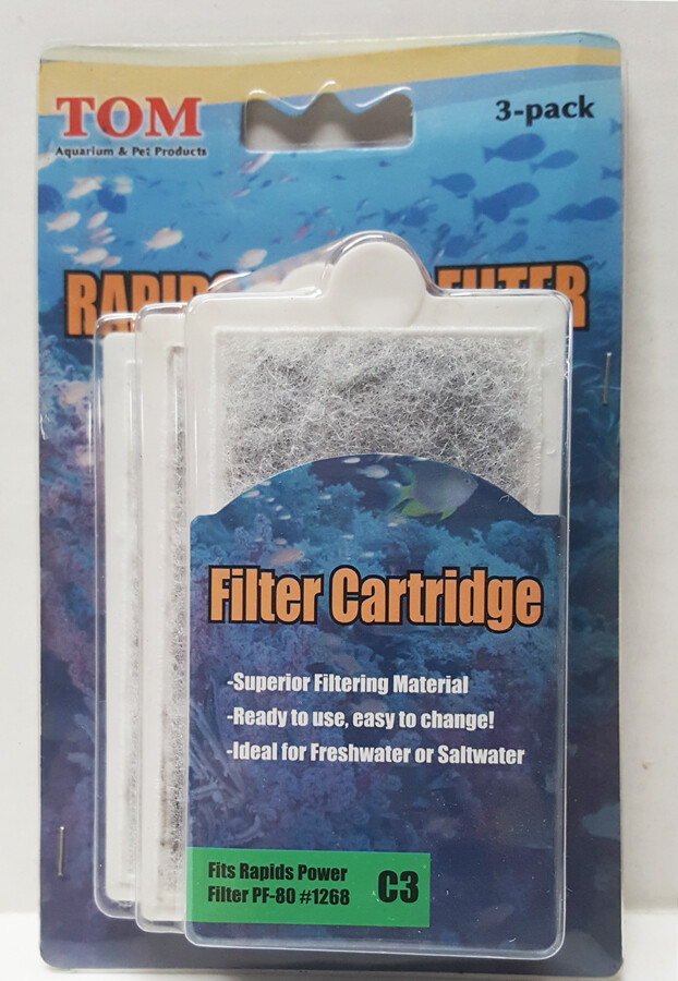 Rapids Power Filter Filter Cartridge 3-pack x2 (6each)
