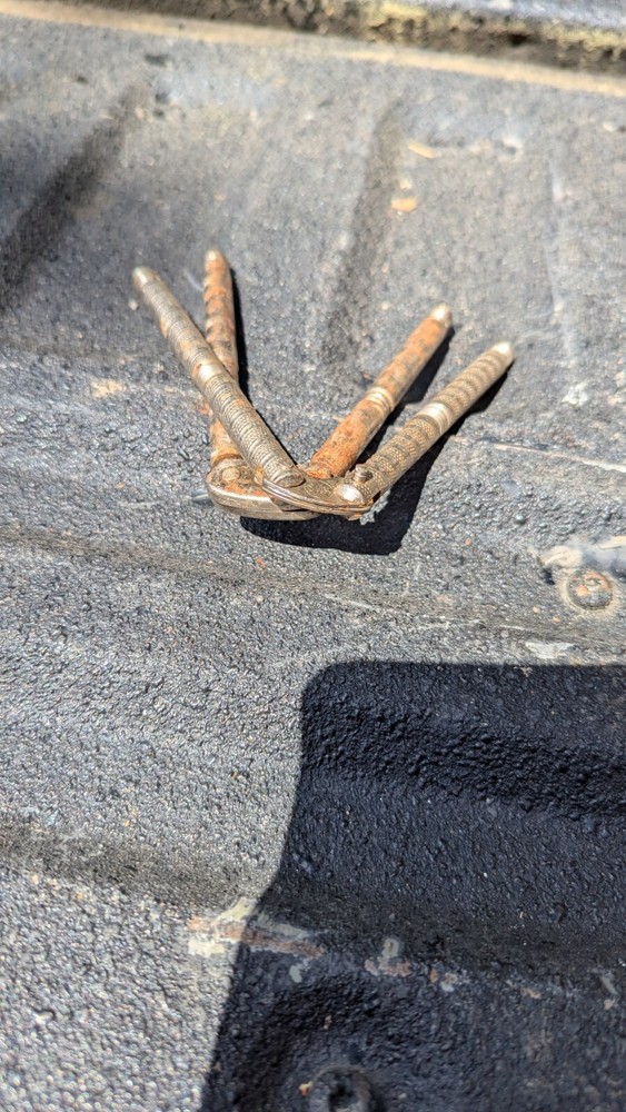 Vintage Nut Cracker Tools Metal (2) Pair Steel Nutcracker Pecan Walnut