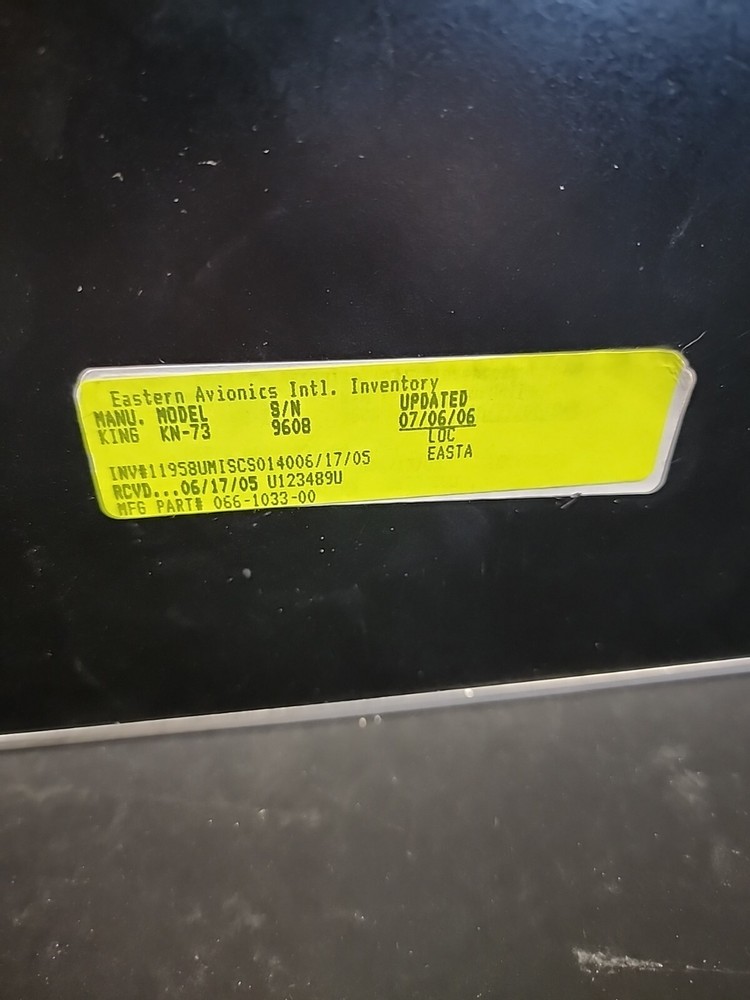 King KN 73 Glideslope Reciever