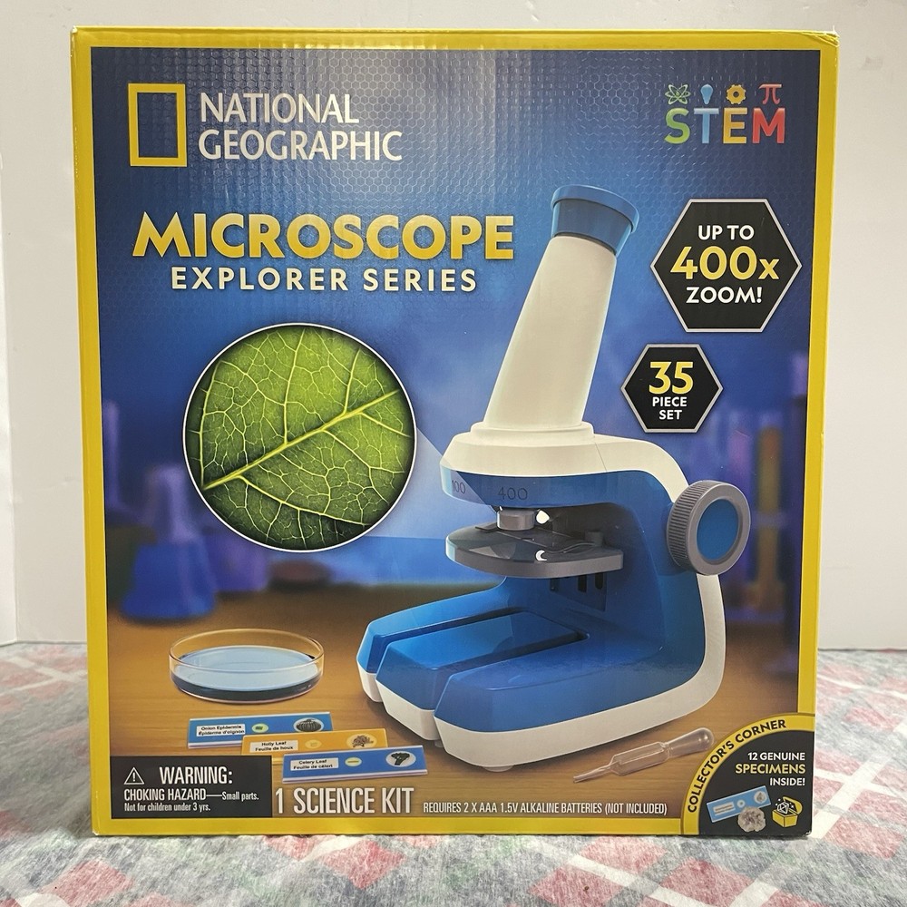 National Geographic Microscope Explorer Series Science Kit Educational Toy