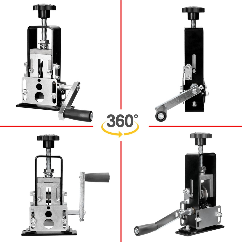 Hand Crank Wire Stripper Iron Stripping Machine Cable Tool Scrap Recycle 1-25mm