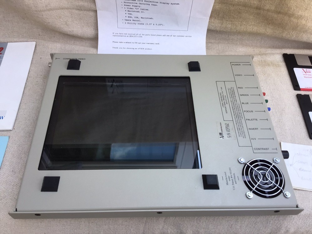 NVIEW VIEW FRAME ll +2 VISUAL PRESENTATION PROJECTION.