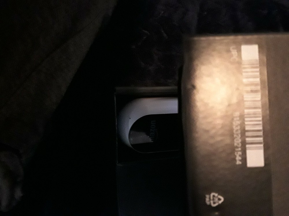 White.  Amazon.  Ecko Look.  Hands free video and secrity camera