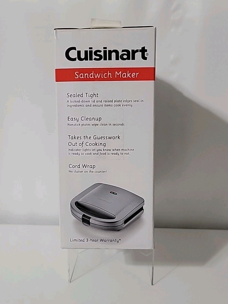 Cuisinart Sandwich Maker, Never Used
