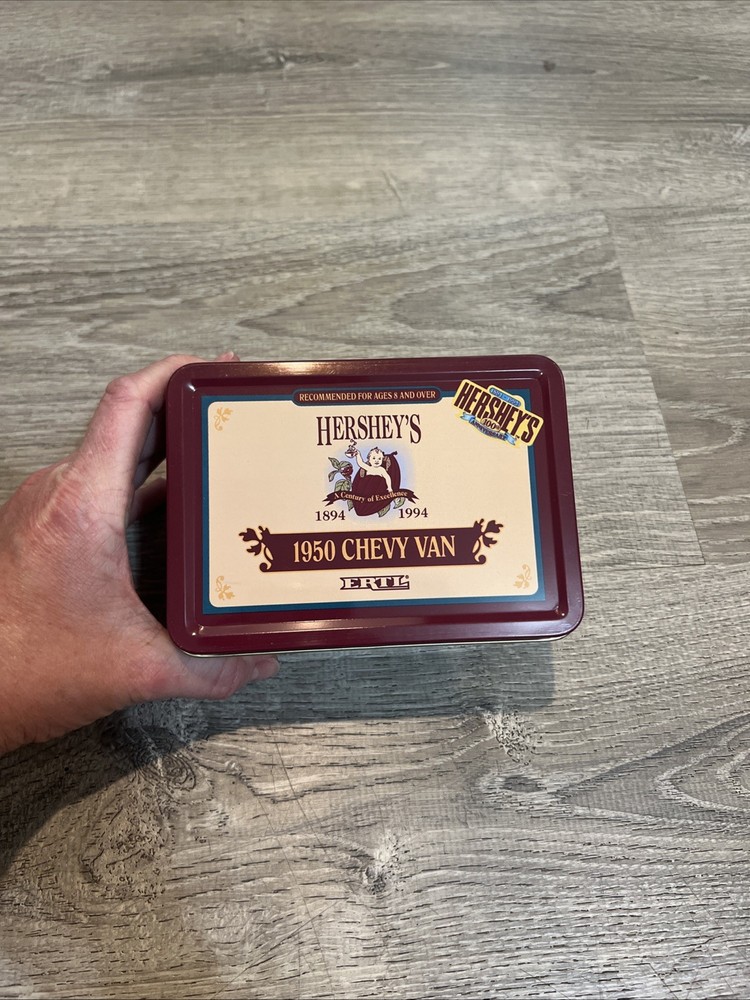 1994 Hershey’s Vintage 1950 Chevy Panel Van in a Decorative Tin - NICE!