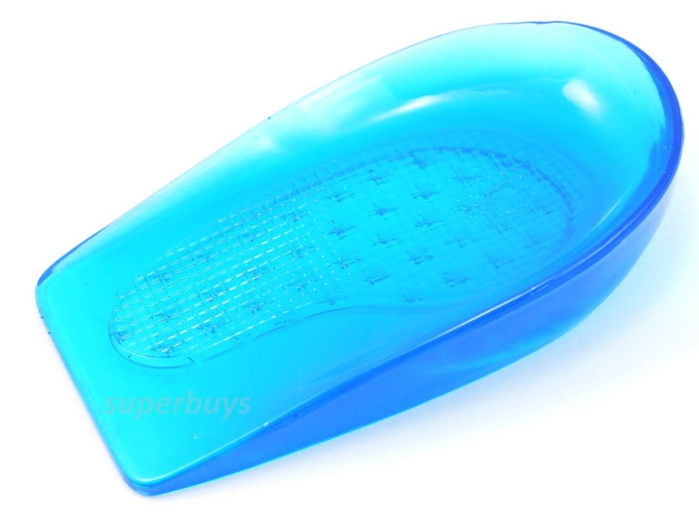 Large Angled Posture Correcting Feet Heel Roll Support Correction Gel Insole Cup