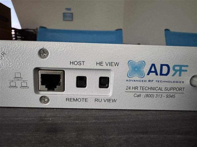 ADRF Head‑End Chassis with Network Management (ADX‑H‑NMS)