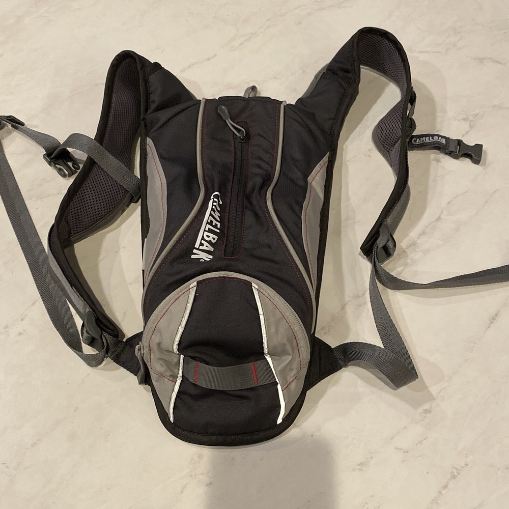 CAMELBAK Classic Hydration Backpack Small Black/Gray Red Trim Small No Bladder