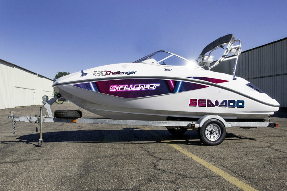 CHALLENGER 180 sticker SEADOO full kit graphic replacement 2005 2010 Laser