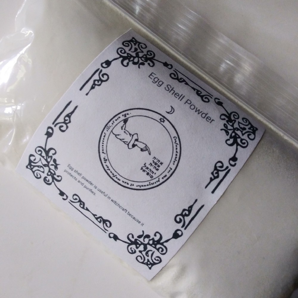Egg Shell Powder For Protection 8 Oz.