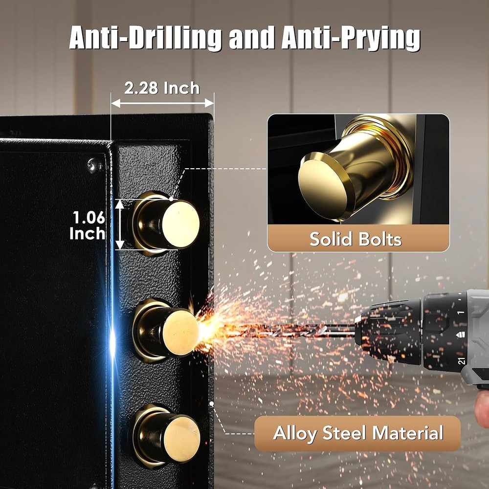 ADIMO BGX-M/D-35 Home Safe: Secure Your Valuables with Advanced Technology