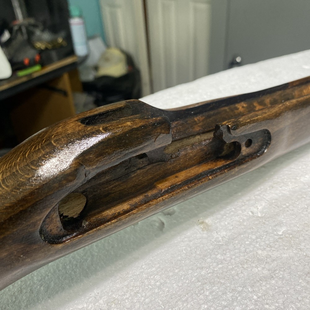 CVA Hawken Maple Muzzleloader Stock 1-0” Barrel Channel.