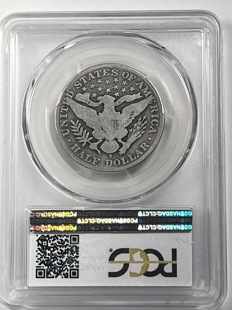 1904-S Barber Half Dollar : PCGS G06