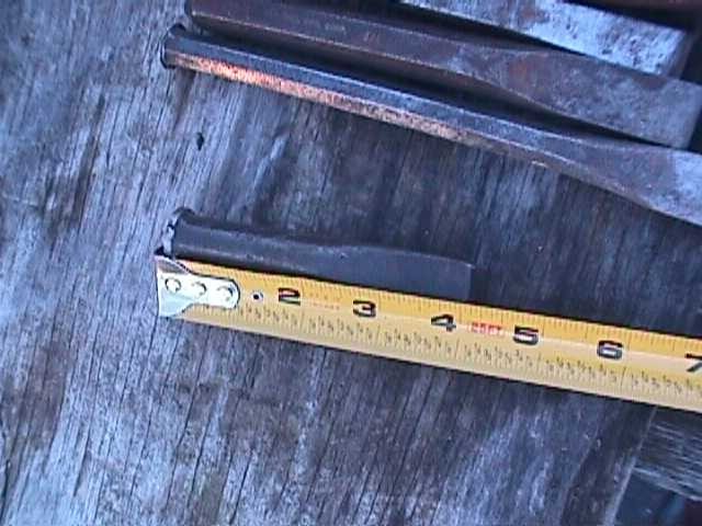 MIXED LOT OLD CHISELS