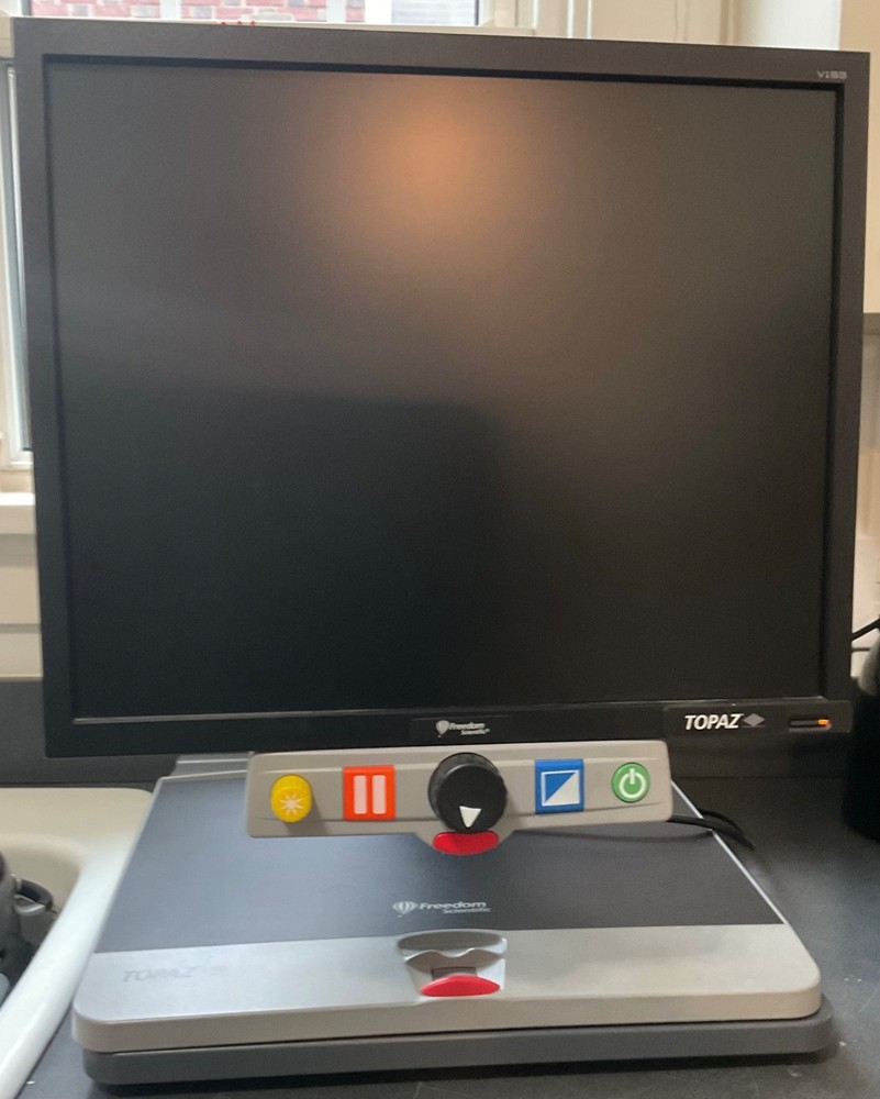 Freedom Scientific TOPAZ Low Vision Video Magnifier – Complete System, TESTED