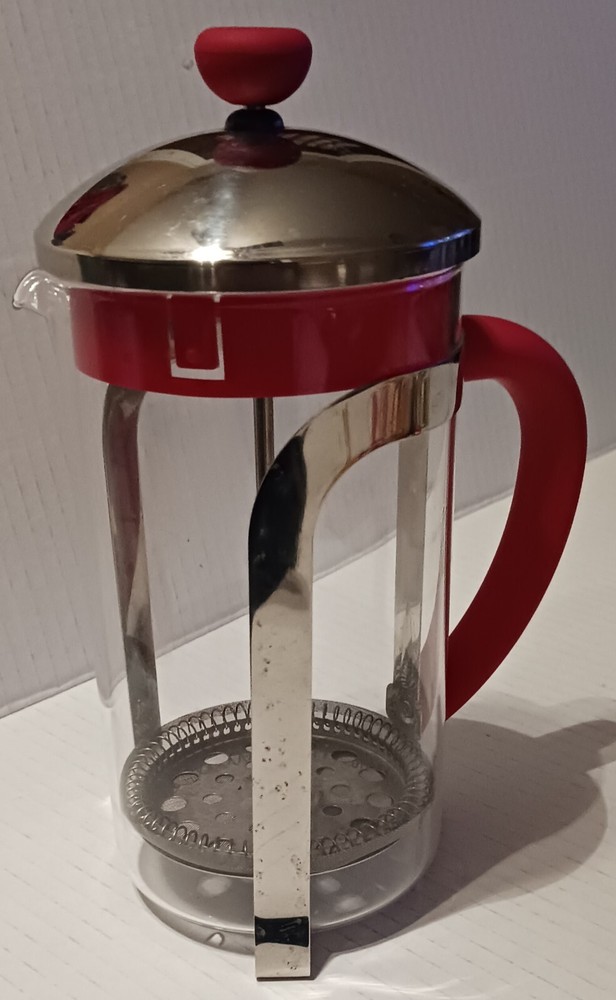 8 Cup Coffee Press Red