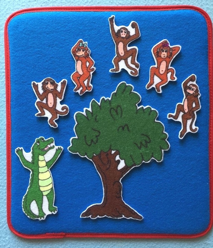 Teasing Mr. Alligator Felt / Flannel Board Set