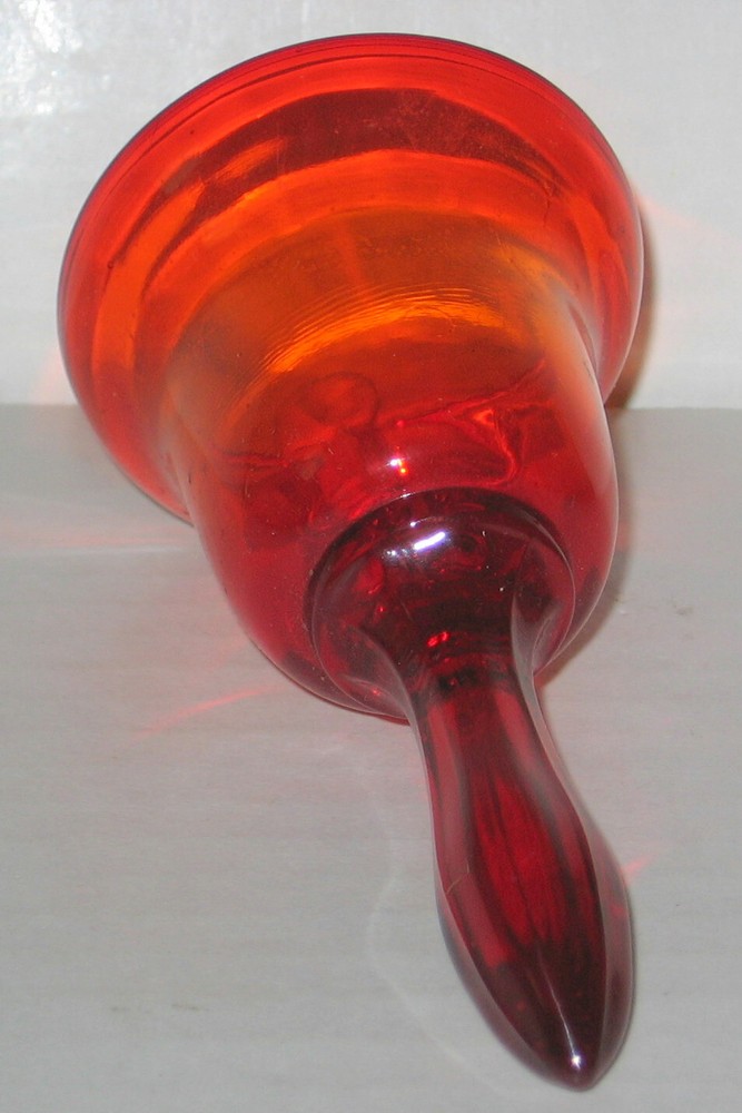 Vintage Westmoreland Ruby Red Bell