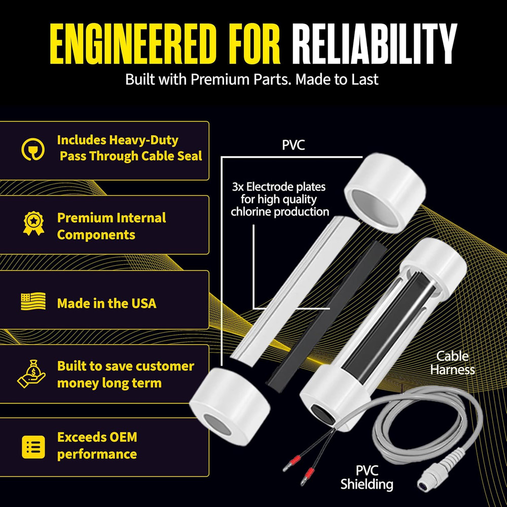 - the Scepter Salt Cell Replacement for ACE Sanitizing System by Hot Spring - 76