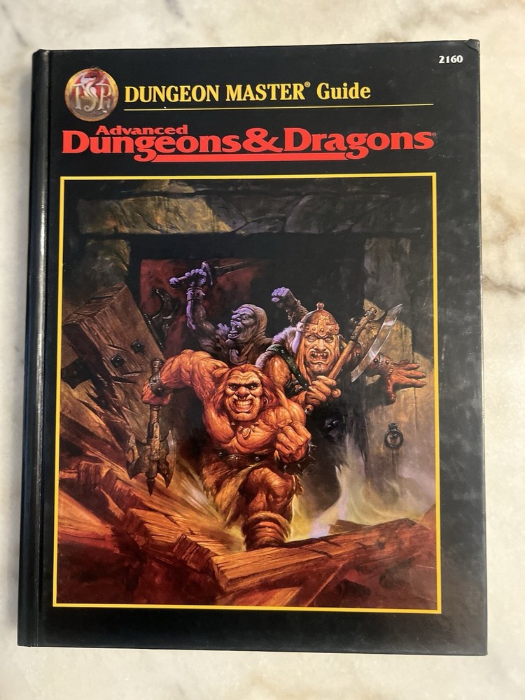 Dungeons and Dragons Second Edition Dungeon Master Guide 2nd Edition