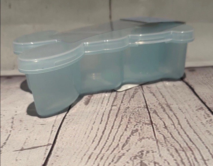 NWT Cook With Color Bunny Snack Box Container BUNDLE